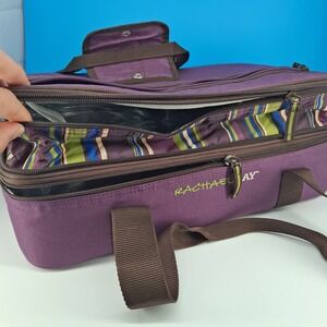 Rachael Ray Expandable Lasagna Lugger, Insulated Casserole Carrier, Fits 9"x13"